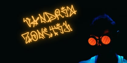 Zerokrew Font Poster 4