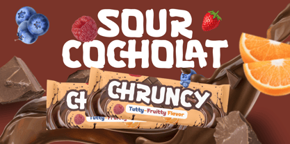 Chruncy Cacao Font Poster 2