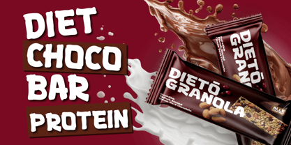 Chruncy Cacao Font Poster 3