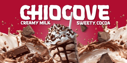Chruncy Cacao Font Poster 6
