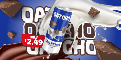 Chruncy Cacao Font Poster 5