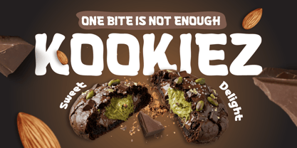 Chruncy Cacao Font Poster 9