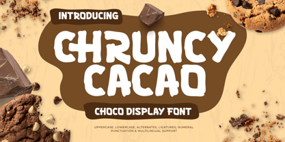 Chruncy Cacao Font Poster 1