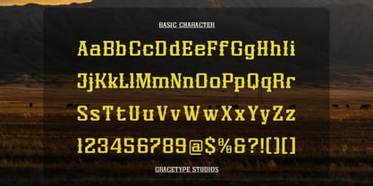 Dupreh Forge Font Poster 10