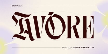 Avore Font Poster 1