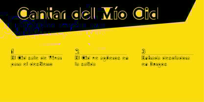 Salsipuedes Font Poster 8