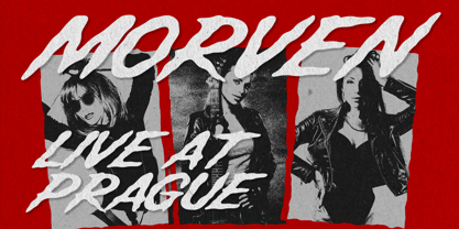 Death Strike Font Poster 2