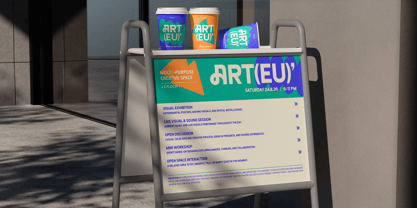 Antex Font Poster 10