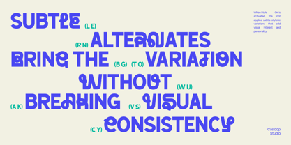 Antex Font Poster 6