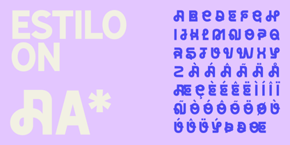 Antex Font Poster 4