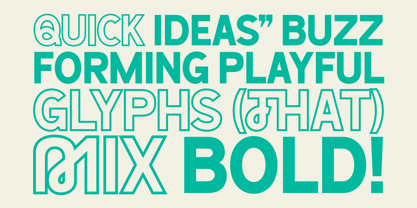 Antex Font Poster 3