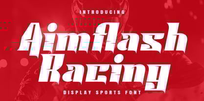 Aimflash Font Poster 1