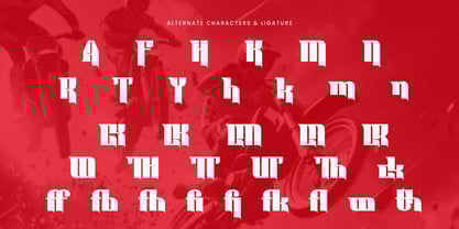 Aimflash Font Poster 11