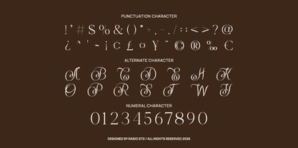 Selora Font Poster 4