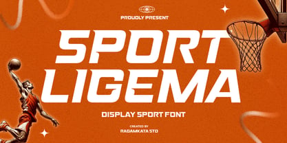 Sport Ligema Font Poster 1