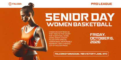 Sport Ligema Font Poster 7