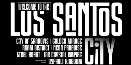 Movie Credit Font Poster 3