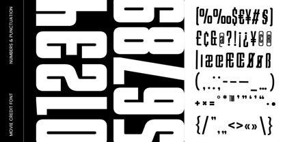 Movie Credit Font Poster 11