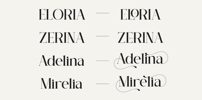 Veloria Font Poster 4