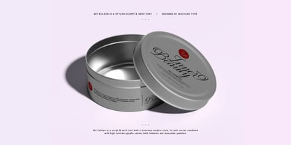 MIT Exileon Font Poster 11