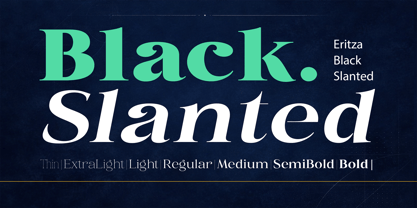 Eritza Font Poster 9