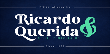 Eritza Font Poster 10