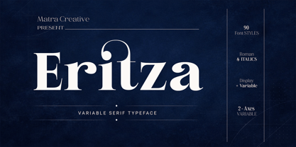 Eritza Font Poster 1