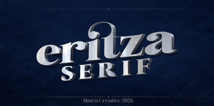 Eritza Font Poster 14