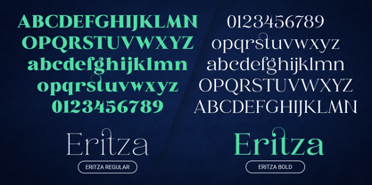 Eritza Font Poster 6