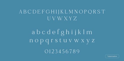 La Klatte Font Poster 3