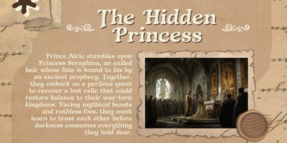 Feywood Oath Font Poster 7