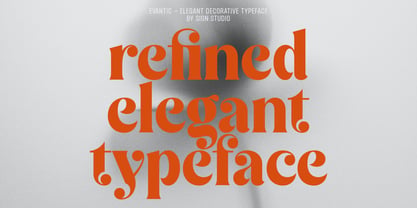 Evantic Font Poster 10