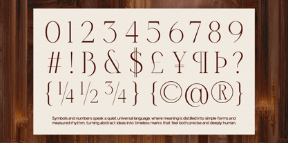 GC Trench Vogue Font Poster 11