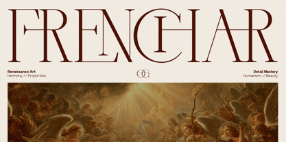 GC Trench Vogue Font Poster 3