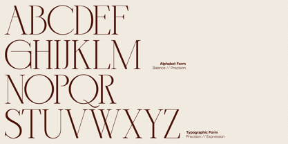 GC Trench Vogue Font Poster 2