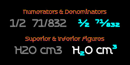Chromaliner Font Poster 14