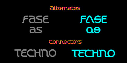 Chromaliner Font Poster 13