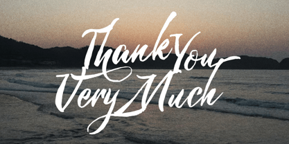 Saturday Brush Font Poster 9