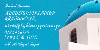 Saturday Brush Font Poster 8