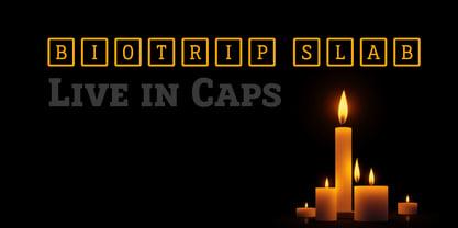 Biotrip Serif Caps Font Poster 5