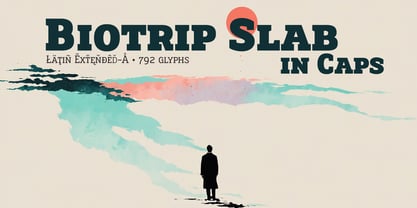 Biotrip Serif Caps Font Poster 1
