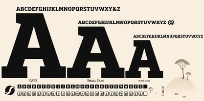 Biotrip Serif Caps Font Poster 2