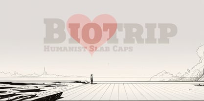 Biotrip Serif Caps Font Poster 12