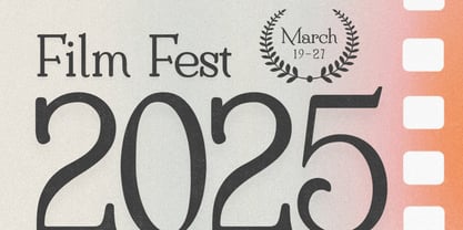 Cinemagic Font Poster 4