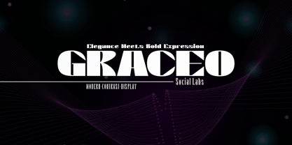 Graceo Font Poster 1