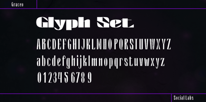 Graceo Font Poster 3