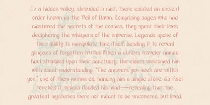 Mystic Order Font Poster 8
