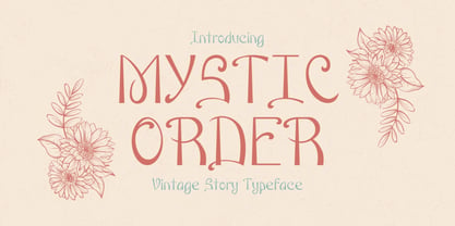 Mystic Order Font Poster 1