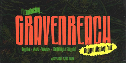 Gravenreach Font Poster 1