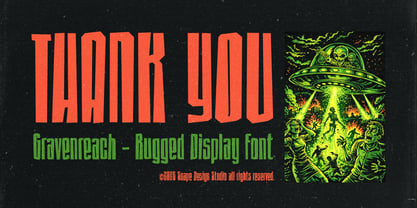Gravenreach Font Poster 12